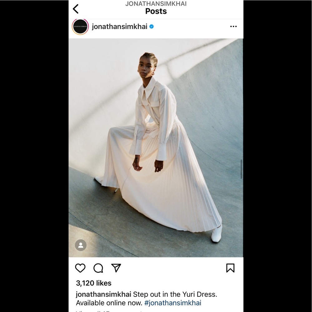 2021 summer Jonathan  Simkhai yuri Dress